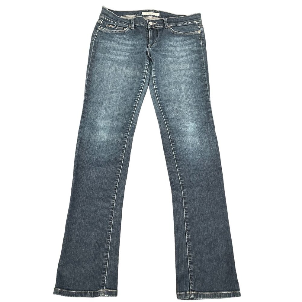 Joe's Cigarette Fit Stretch Jean Women's Blue Denim Pants, Size 30